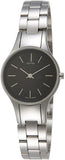 Buy Shop Calvin Klein Simplicity Black Dial Silver Steel Strap Watch for Women - K4323130 USA Online