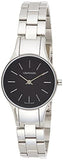 Buy Shop Calvin Klein Simplicity Black Dial Silver Steel Strap Watch for Women - K4323130 USA Online