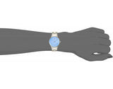 Buy Shop Calvin Klein Simplicity Blue Dial Silver Steel Strap Watch for Women - K432314N USA Online