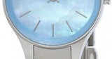 Buy Shop Calvin Klein Simplicity Blue Dial Silver Steel Strap Watch for Women - K432314N USA Online