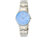 Buy Shop Calvin Klein Simplicity Blue Dial Silver Steel Strap Watch for Women - K432314N USA Online