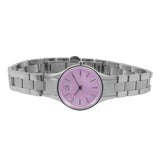 Buy Shop Calvin Klein Simplicity Pink Dial Silver Steel Strap Watch for Women - K432314E USA Online