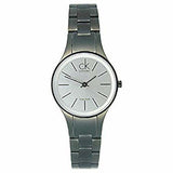 Buy Shop Calvin Klein Simplicity Silver Dial Grey Steel Strap Watch for Women - K4323620 USA Online
