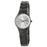 Buy Shop Calvin Klein Simplicity Silver Dial Grey Steel Strap Watch for Women - K4323620 USA Online