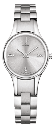 Buy Shop Calvin Klein Simplicity Silver Dial Silver Steel Strap Watch for Women - K4323120 USA Online