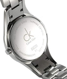 Buy Shop Calvin Klein Simplicity White Dial Silver Steel Strap Watch for Women - K4323101 USA Online