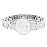 Buy Shop Calvin Klein Simplicity White Dial Silver Steel Strap Watch for Women - K4323185 USA Online