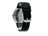 Buy Shop Calvin Klein Skirt Black Dial Black Leather Strap Watch for Women - K2U231C1 USA Online