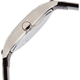 Buy Shop Calvin Klein Skirt Black Dial Black Leather Strap Watch for Women - K2U231C1 USA Online