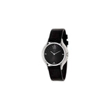 Buy Shop Calvin Klein Skirt Black Dial Black Leather Strap Watch for Women - K2U231CS USA Online