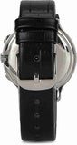 Buy Shop Calvin Klein Skirt Chronograph Black Dial Black Leather Strap Watch for Men - K2U291C1 USA Online