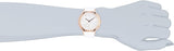 Buy Shop Calvin Klein Skirt Chronograph White Dial White Leather Strap Watch for Women - K2U296L6 USA Online