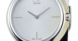 Buy Shop Calvin Klein Skirt White Dial White Leather Strap Watch for Women - K2U231K6 USA Online