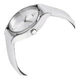 Buy Shop Calvin Klein Skirt White Dial White Leather Strap Watch for Women - K2U231K6 USA Online