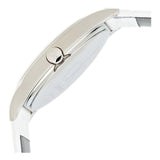 Buy Shop Calvin Klein Skirt White Dial White Leather Strap Watch for Women - K2U231K6 USA Online