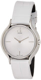 Buy Shop Calvin Klein Skirt White Dial White Leather Strap Watch for Women - K2U231K6 USA Online