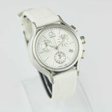 Buy Shop Calvin Klein Skirt White Dial White Leather Strap Watch for Women - K2U291L6 USA Online