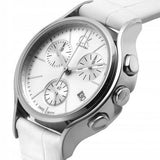 Buy Shop Calvin Klein Skirt White Dial White Leather Strap Watch for Women - K2U291L6 USA Online
