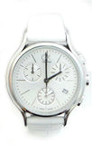 Buy Shop Calvin Klein Skirt White Dial White Leather Strap Watch for Women - K2U291L6 USA Online
