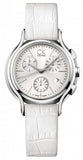 Buy Shop Calvin Klein Skirt White Dial White Leather Strap Watch for Women - K2U291L6 USA Online
