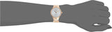 Buy Shop Calvin Klein Snake Silver Dial Rose Gold Steel Strap Watch For Women - K6E23646 USA Online