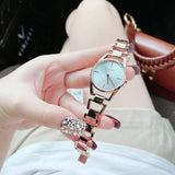 Buy Shop Calvin Klein Snake Silver Dial Rose Gold Steel Strap Watch For Women - K6E23646 USA Online
