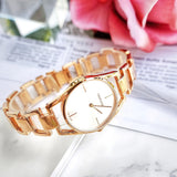 Buy Shop Calvin Klein Snake Silver Dial Rose Gold Steel Strap Watch For Women - K6E23646 USA Online