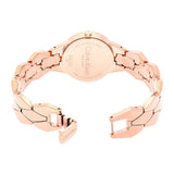 Buy Shop Calvin Klein Snake Silver Dial Rose Gold Steel Strap Watch For Women - K6E23646 USA Online