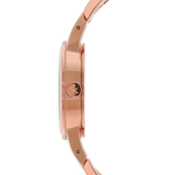 Buy Shop Calvin Klein Snake Silver Dial Rose Gold Steel Strap Watch For Women - K6E23646 USA Online