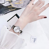Buy Shop Calvin Klein Snake Silver Dial Silver Steel Strap Watch For Women - K6E23146 USA Online