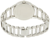 Buy Shop Calvin Klein Stately Black Dial Silver Steel Strap Watch for Women - K3G23121 USA Online