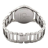 Buy Shop Calvin Klein Stately Black Dial Silver Steel Strap Watch for Women - K3G2312S USA Online