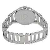Buy Shop Calvin Klein Stately Pink Mother of Pearl Dial Silver Steel Strap Watch for Women - K3G2312E USA Online