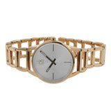 Buy Shop Calvin Klein Stately Silver Dial Gold Steel Strap Watch for Women - K3G23526 USA Online