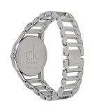 Buy Shop Calvin Klein Stately Silver Dial Silver Steel Strap Watch for Women - K3G2312W USA Online