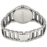 Buy Shop Calvin Klein Stately Silver Dial Silver Steel Strap Watch for Women - K3G2312W USA Online