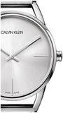 Buy Shop Calvin Klein Stately White Dial Silver Steel Strap Watch for Women - K3G23126 USA Online
