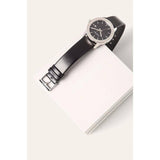 Buy Shop Calvin Klein Steady Black Dial Black Leather Strap Watch for Women - K7Q211C1 USA Online