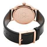 Buy Shop Calvin Klein Surround Black Dial Black Leather Strap Watch for Men - K3W216C1 USA Online