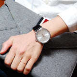 Buy Shop Calvin Klein Surround Silver Dial Black Leather Strap Watch for Men - K3W211C6 USA Online