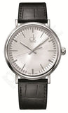 Buy Shop Calvin Klein Surround Silver Dial Black Leather Strap Watch for Men - K3W211C6 USA Online