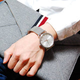 Buy Shop Calvin Klein Surround Silver Dial Silver Mesh Bracelet Watch for Men - K3W21126 USA Online