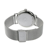 Buy Shop Calvin Klein Surround Silver Dial Silver Mesh Bracelet Watch for Men - K3W21126 USA Online