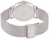 Buy Shop Calvin Klein Surround Silver Dial Silver Mesh Bracelet Watch for Men - K3W21126 USA Online