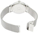 Buy Shop Calvin Klein Surround Silver Dial Silver Mesh Bracelet Watch for Men - K3W21126 USA Online