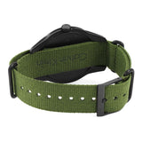 Buy Shop Calvin Klein Tone Green Dial Green NATO Strap Watch for Men - K7K514WL USA Online