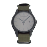 Buy Shop Calvin Klein Tone Green Dial Green NATO Strap Watch for Men - K7K514WL USA Online