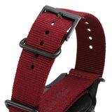 Buy Shop Calvin Klein Tone Maroon Dial Maroon NATO Strap Watch for Men - K7K514UP USA Online
