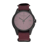 Buy Shop Calvin Klein Tone Maroon Dial Maroon NATO Strap Watch for Men - K7K514UP USA Online