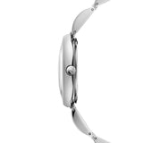 Buy Shop Calvin Klein Wavy Silver Dial Silver Steel Strap Watch for Women - K9U23146 USA Online